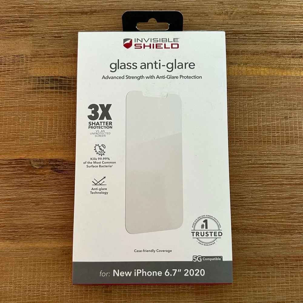 NWT Invisible Shield Anti - Glare iPhone Screen Protector